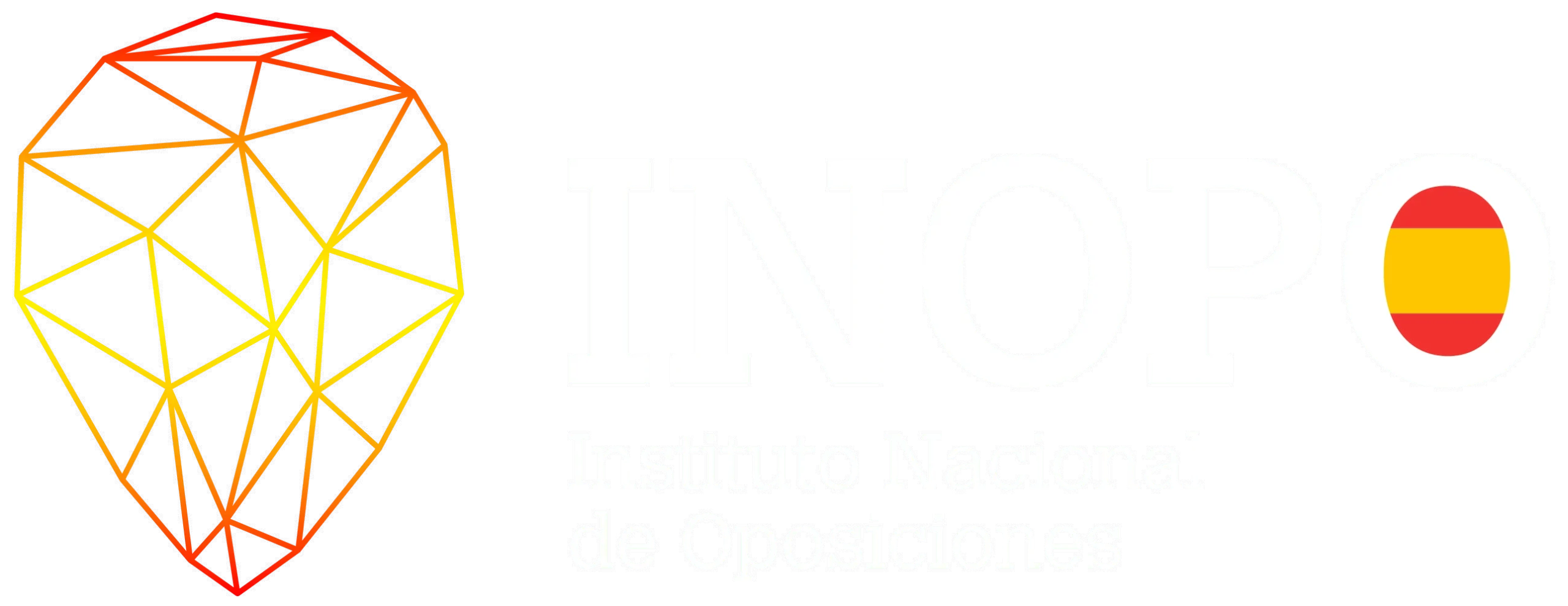 INOPO Logotipo horizontal blanco